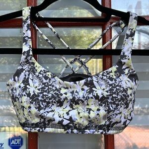 Lululemon Flowered Energy Bra